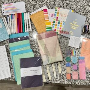 EC, PPP, Sprouted planner accessories lot